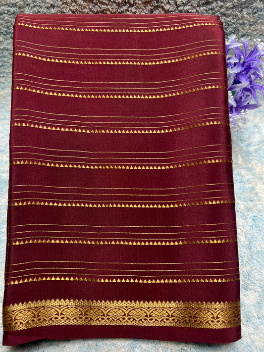 Pure Mysore Silk Saree.
