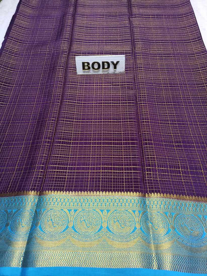 Pure Mysore Silk Saree.