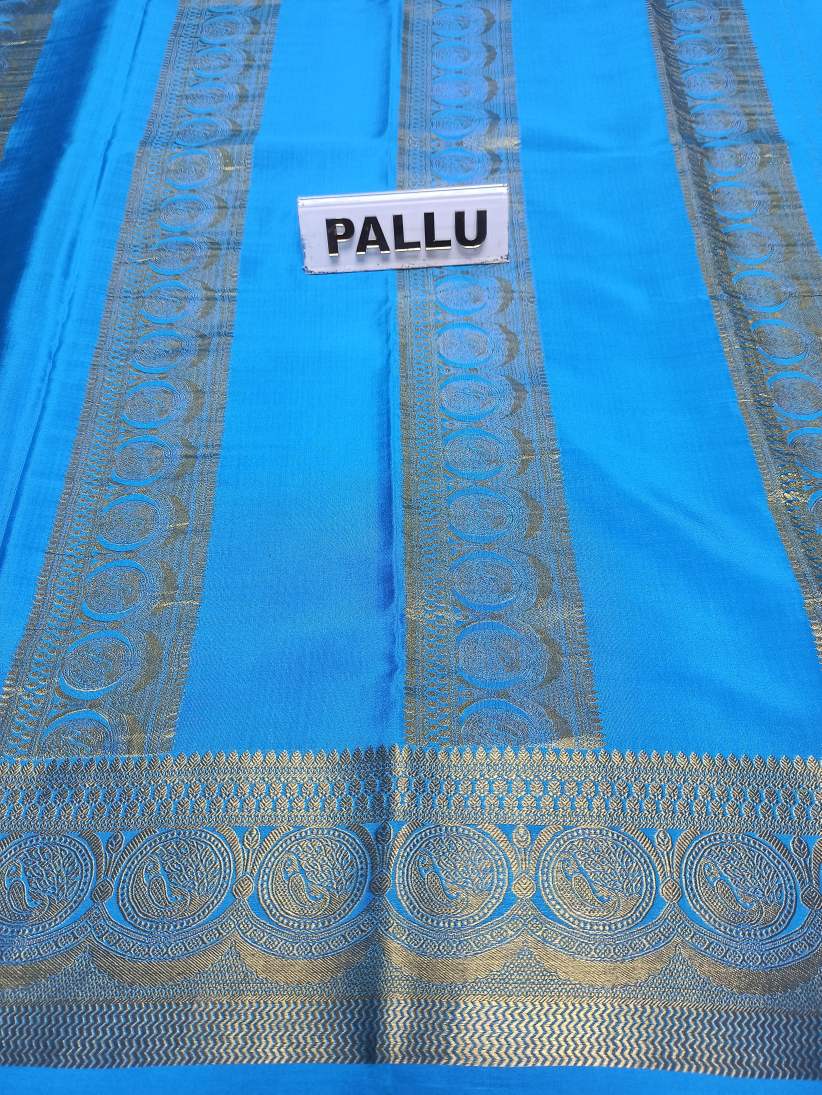 Pure Mysore Silk Saree.