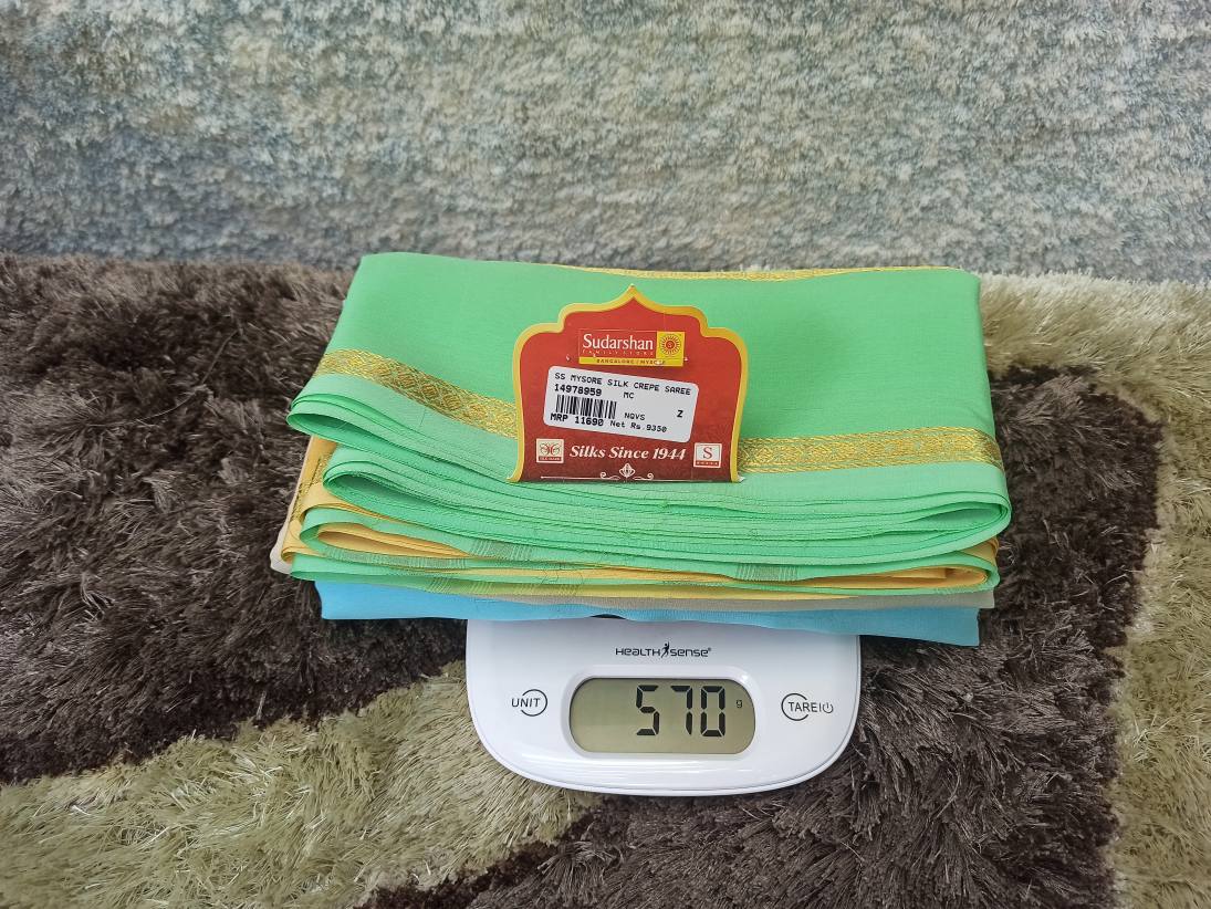 Pure Mysore Silk Saree