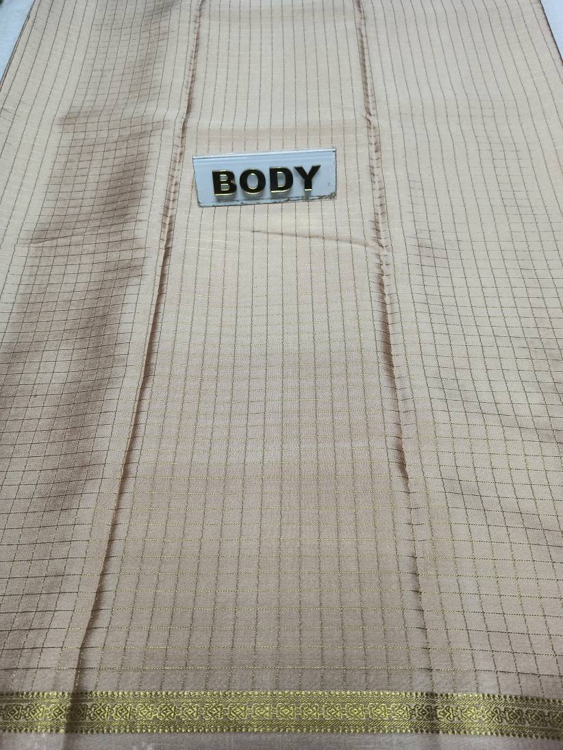 Pure Mysore Silk Saree.