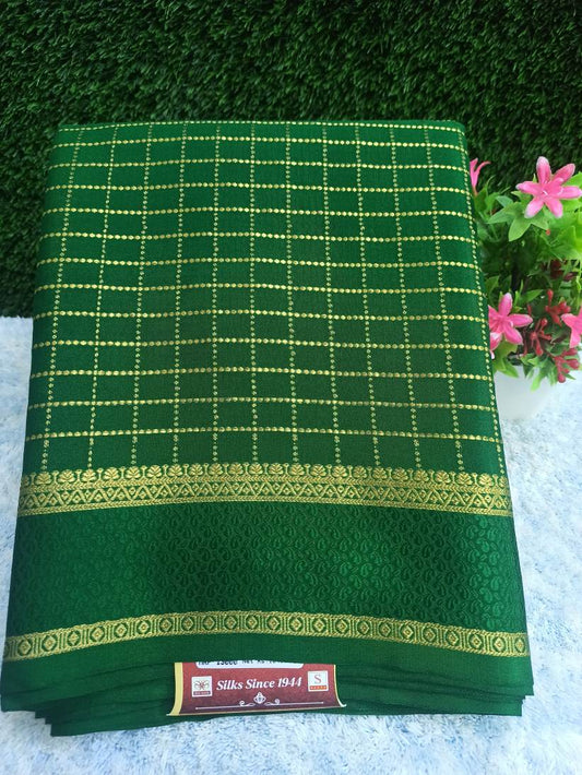 Pure Mysore Silk Saree.