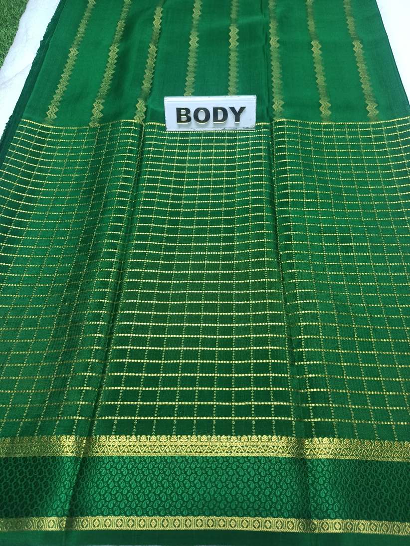 Pure Mysore Silk Saree.