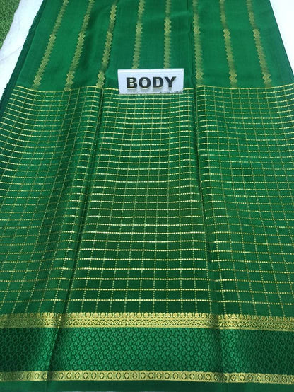 Pure Mysore Silk Saree.