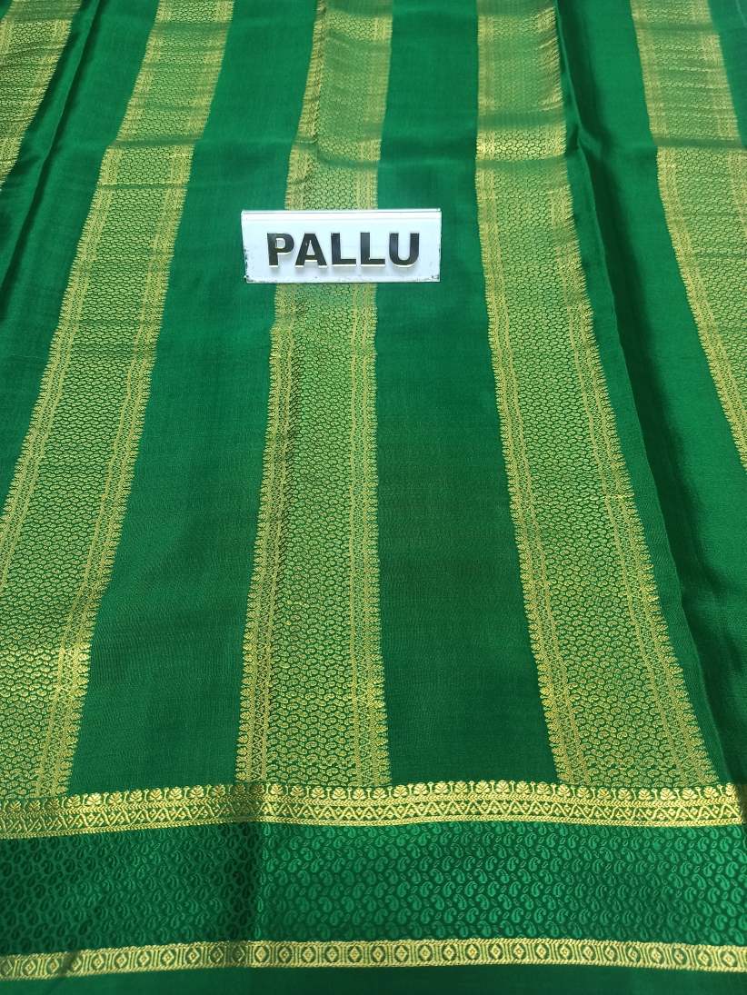 Pure Mysore Silk Saree.