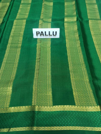 Pure Mysore Silk Saree.