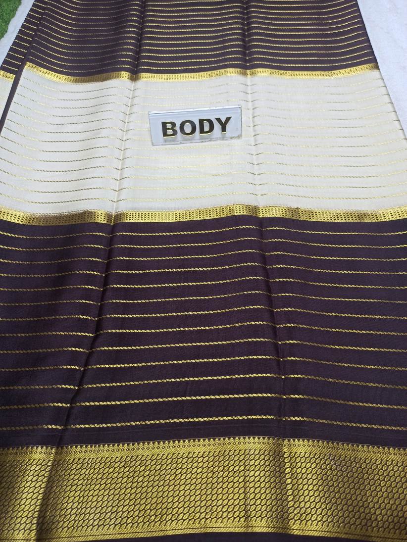 Pure Mysore Silk Saree.