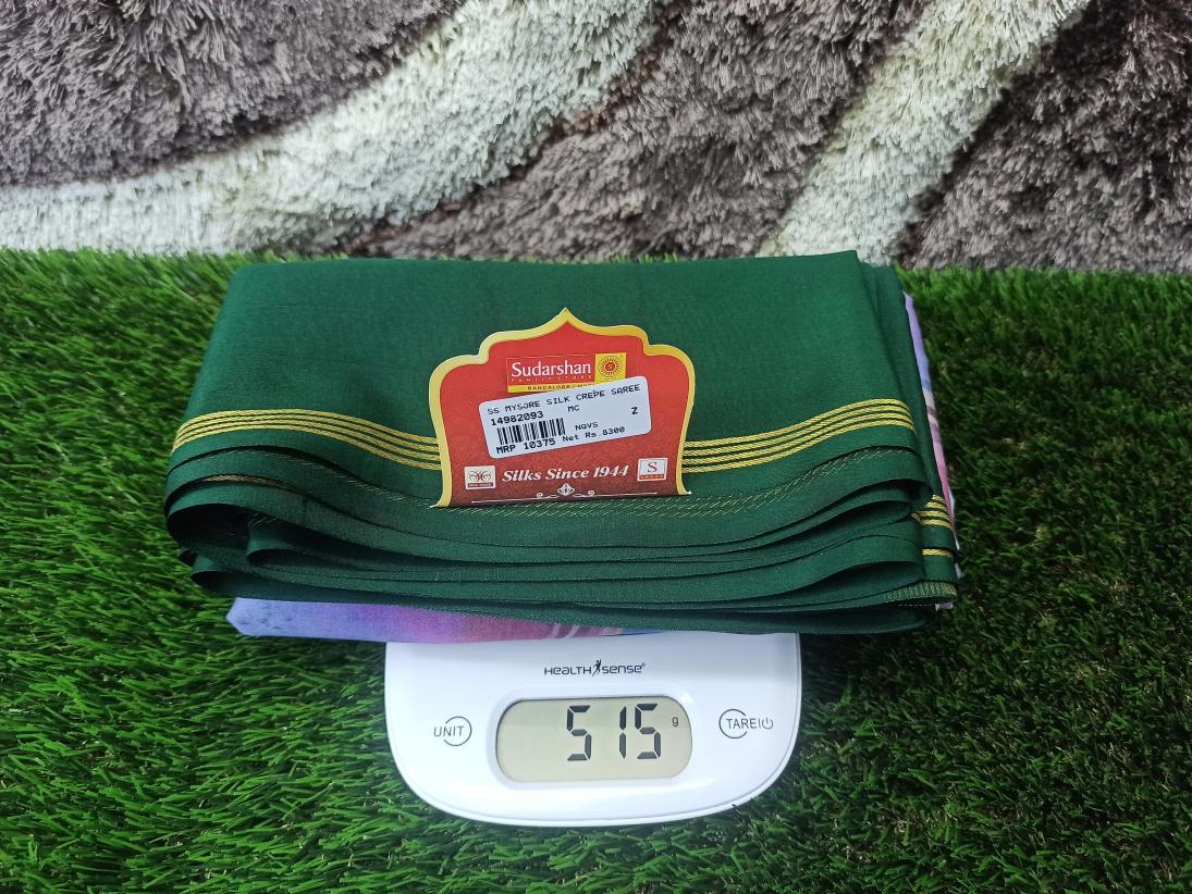 Pure Mysore Silk Saree