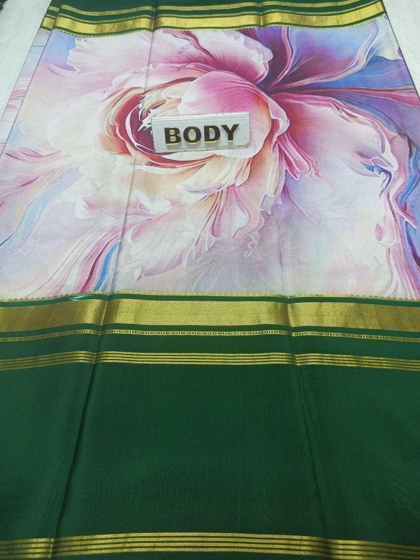 Pure Mysore Silk Saree