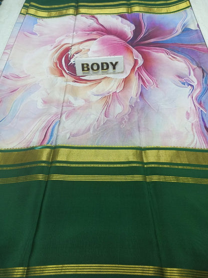Pure Mysore Silk Saree