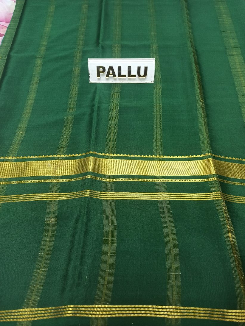 Pure Mysore Silk Saree