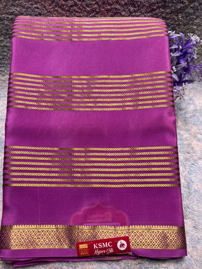 Pure Mysore Silk Saree.