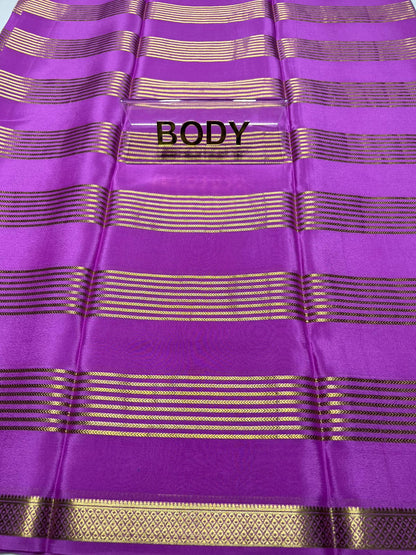 Pure Mysore Silk Saree.