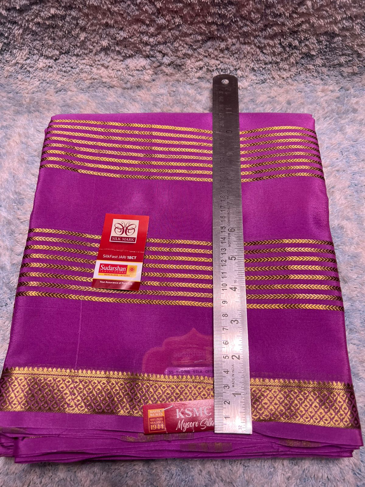 Pure Mysore Silk Saree.