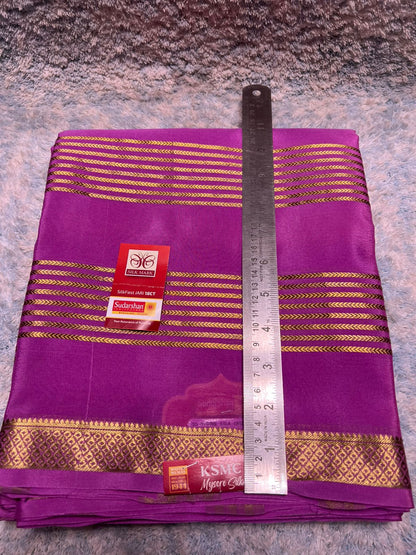 Pure Mysore Silk Saree.