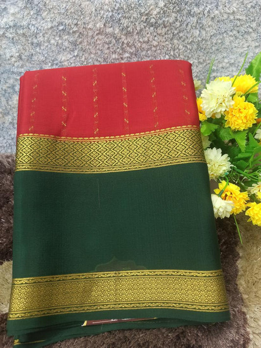 Pure Mysore Silk Saree.