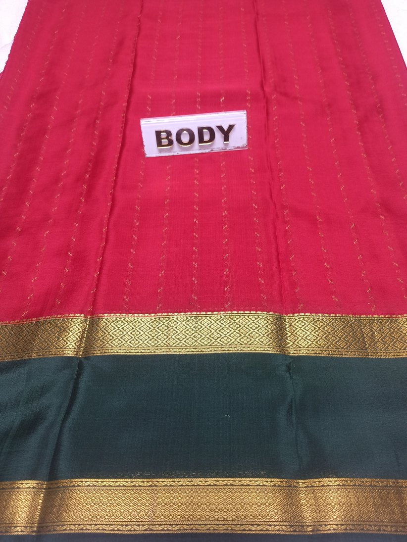 Pure Mysore Silk Saree.