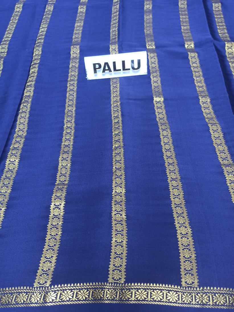 Pure Mysore Silk Saree.