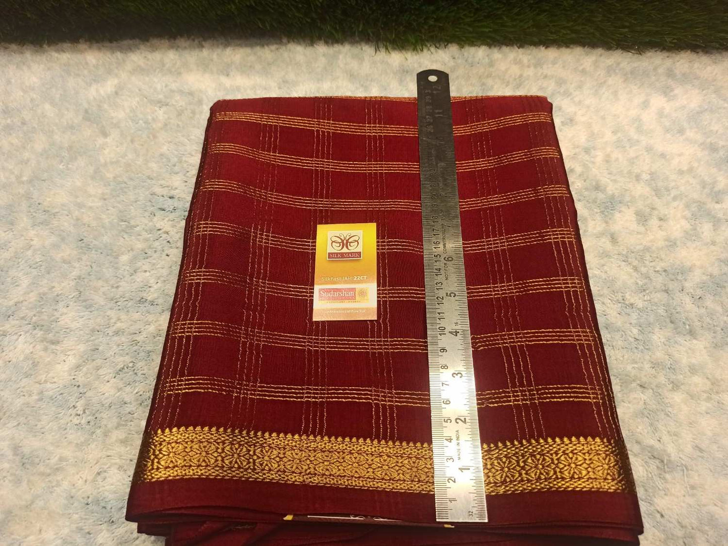 Pure Mysore Silk Saree.