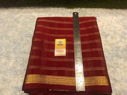 Pure Mysore Silk Saree.