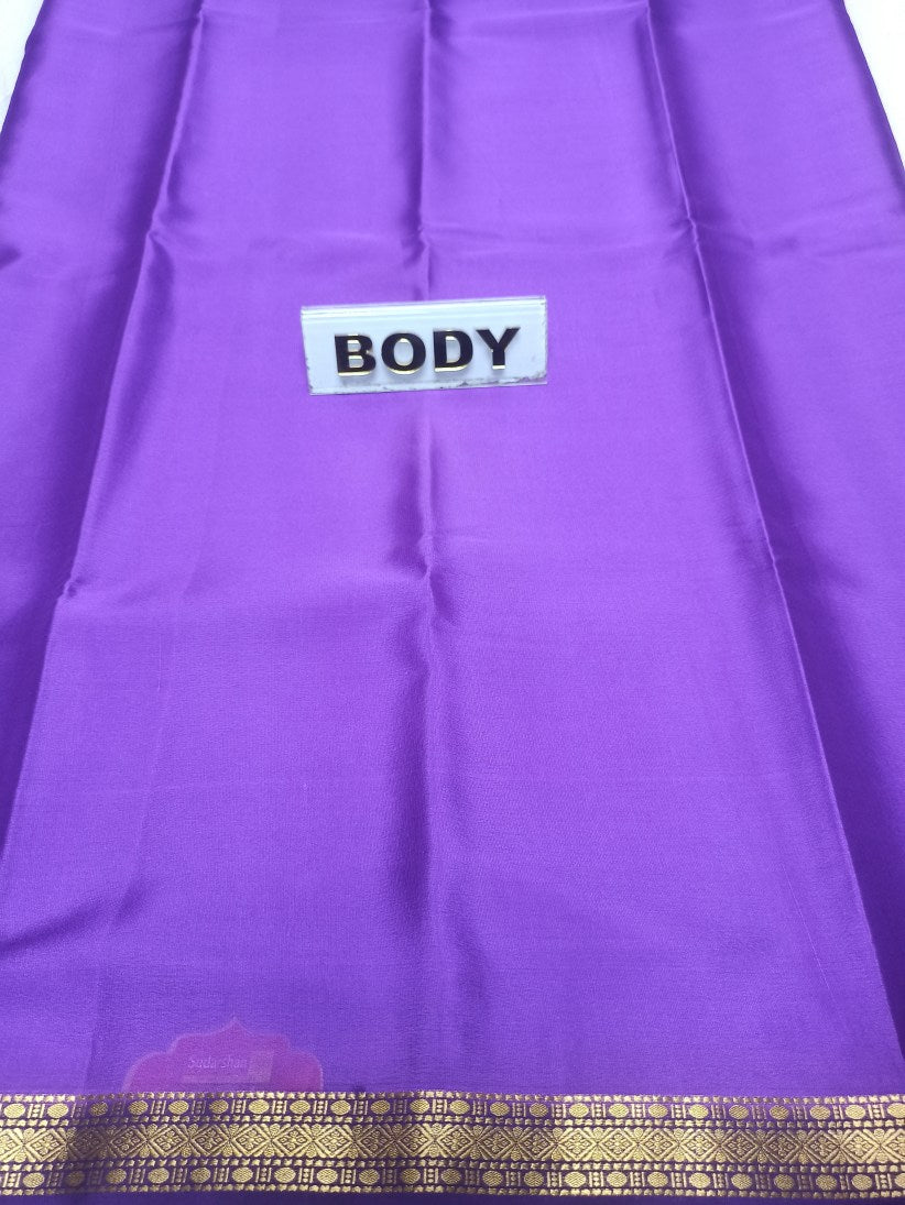 Pure Mysore Silk Saree( 60 Grams)