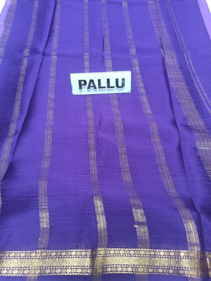 Pure Mysore Silk Saree( 60 Grams)