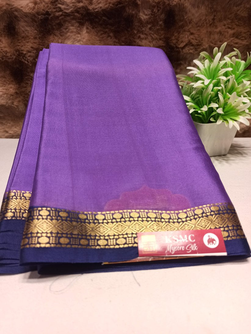 Pure Mysore Silk Saree (60 Grams )
