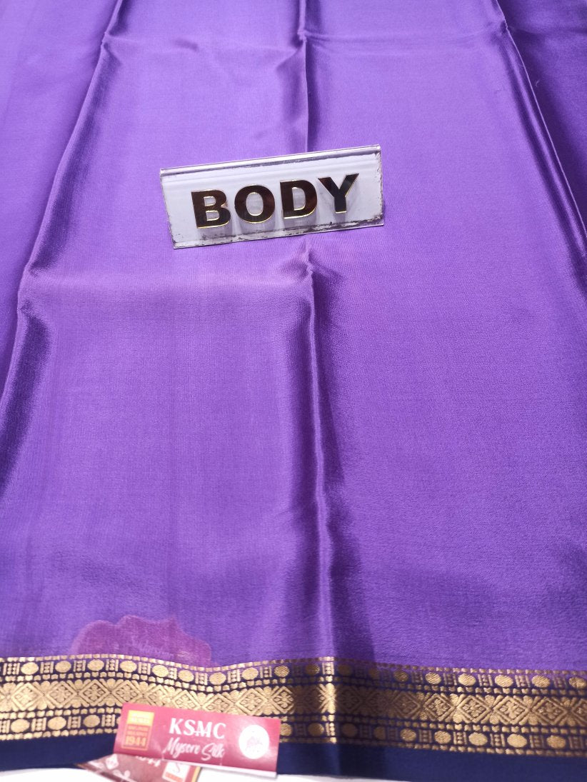Pure Mysore Silk Saree (60 Grams )