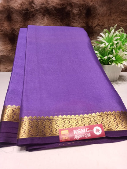 Pure Mysore Silk Saree (60 Grams )