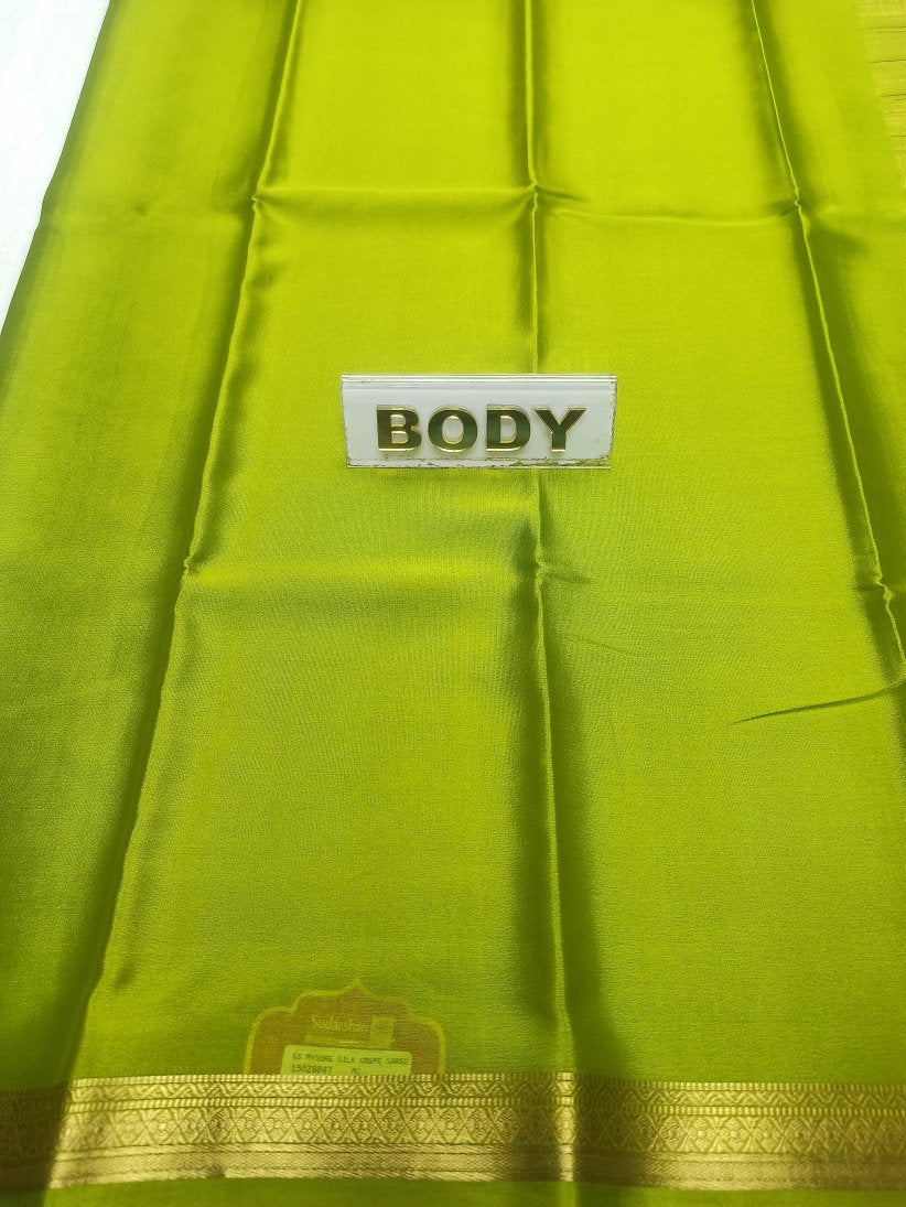Pure Mysore Silk Saree (60 Grams )