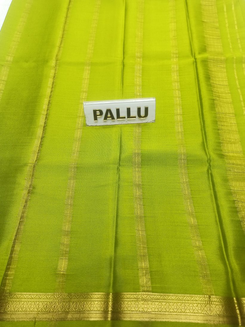 Pure Mysore Silk Saree (60 Grams )