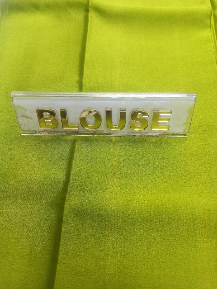 Pure Mysore Silk Saree (60 Grams )