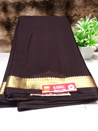 Pure Mysore Silk Saree (60 Grams )