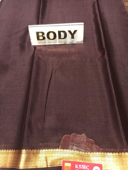 Pure Mysore Silk Saree (60 Grams )