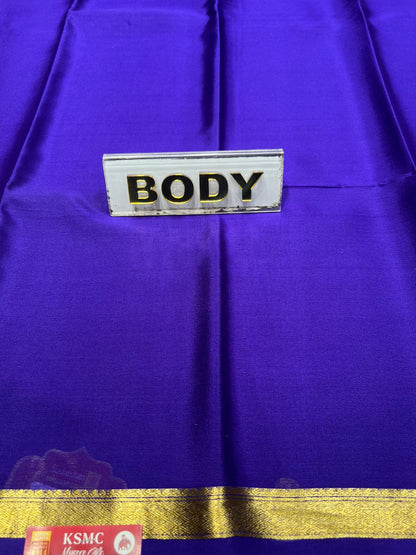 Pure Mysore Silk Saree ( 60Grams )