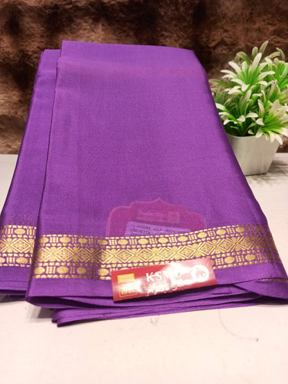 Pure Mysore Silk Saree (60 Grams )