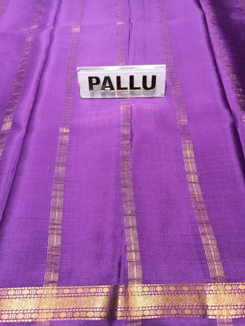 Pure Mysore Silk Saree (60 Grams )