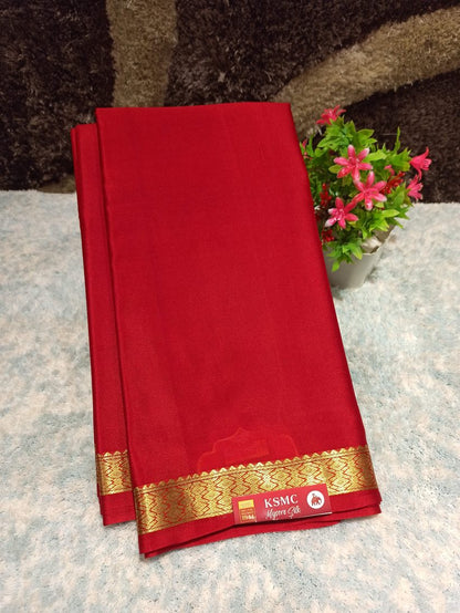 Pure Mysore Silk Saree (60 Grams )