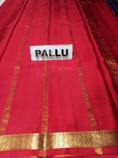 Pure Mysore Silk Saree (60 Grams )
