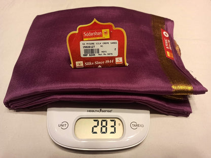 Pure Mysore Silk Saree (60 Grams )