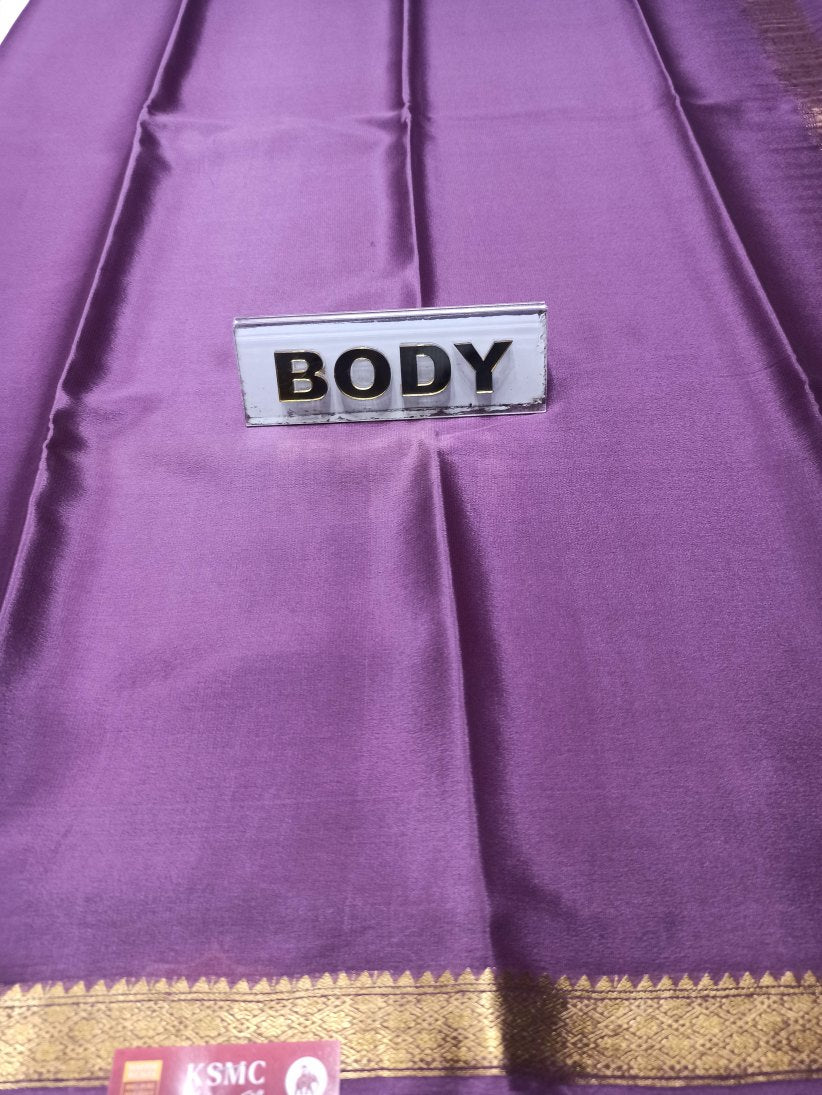 Pure Mysore Silk Saree (60 Grams )