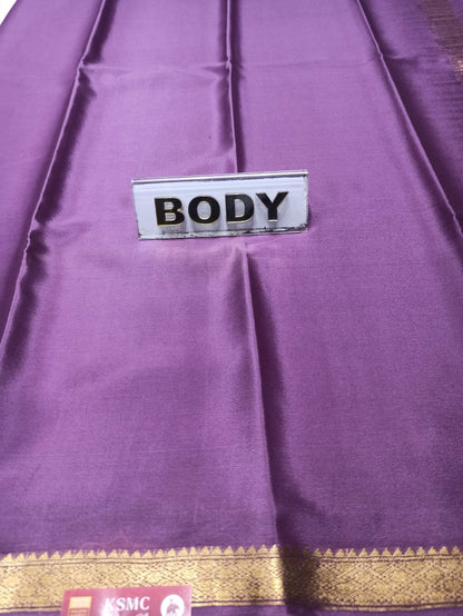 Pure Mysore Silk Saree (60 Grams )