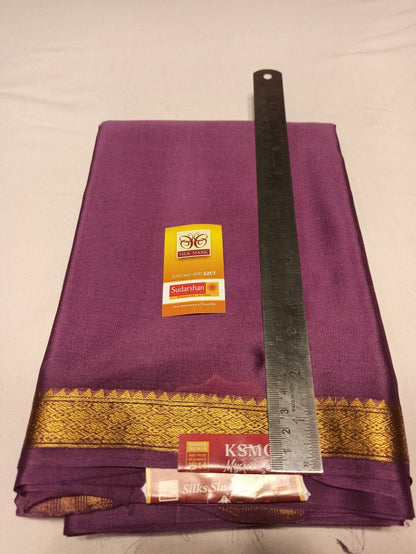 Pure Mysore Silk Saree (60 Grams )