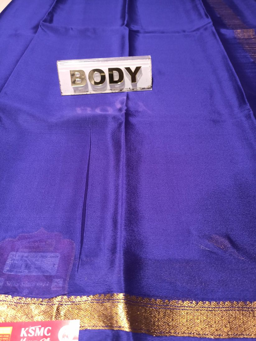 Pure Mysore Silk Saree (60 Grams )