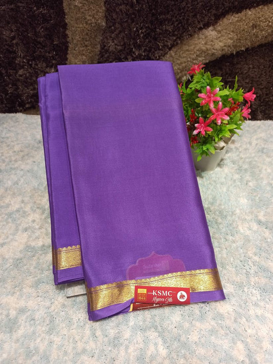 Pure Mysore Silk Saree (60 Grams )