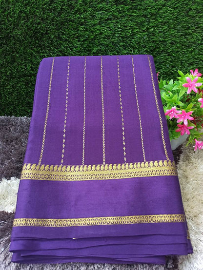 Pure Mysore Silk Saree.
