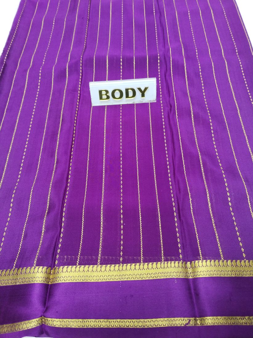 Pure Mysore Silk Saree.