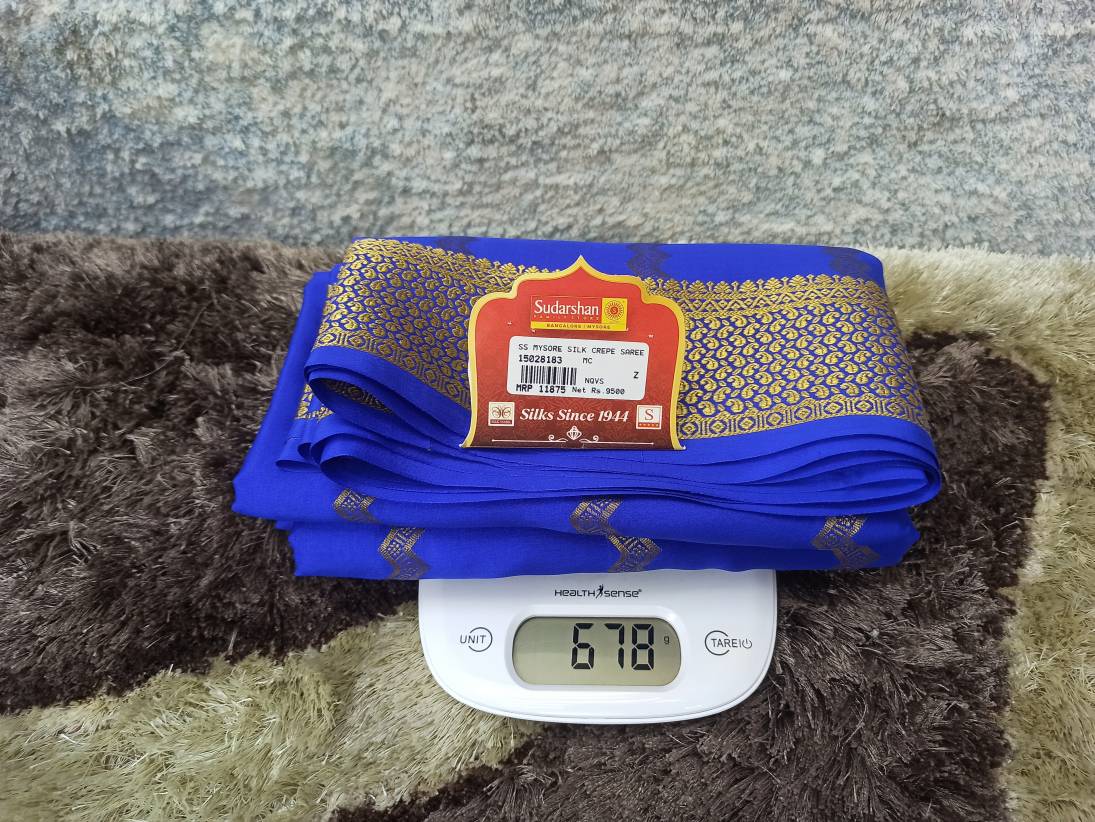 Pure Mysore Silk Saree