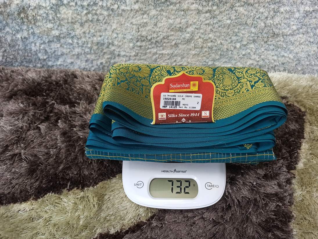 Pure Mysore Silk Saree