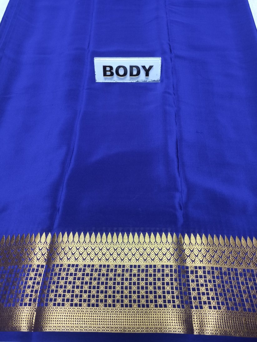 Pure Mysore Silk Saree.